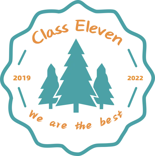 T-Shirt Printing: Class Eleven's Journey - Pine Trees, Growth, and Unity