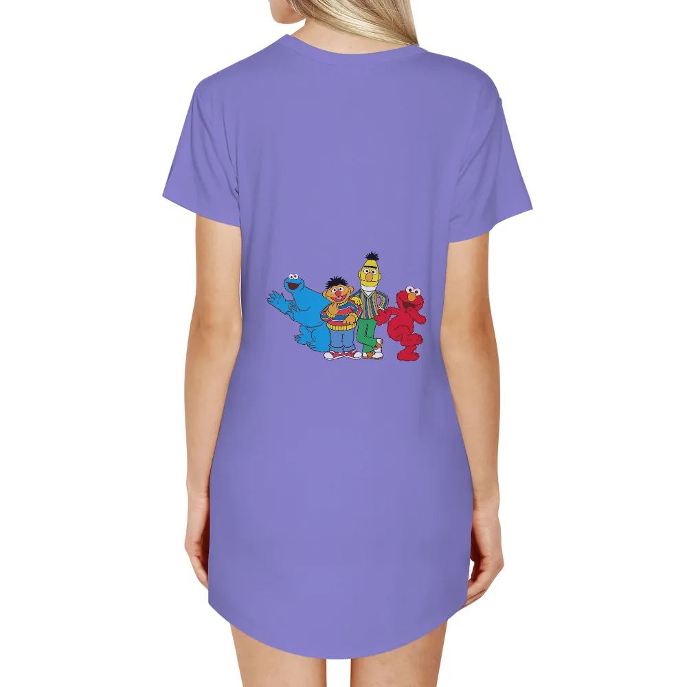 Customized Tee Shirts: Celebrate Friendship with Iconic Characters|biggie colorful shirt