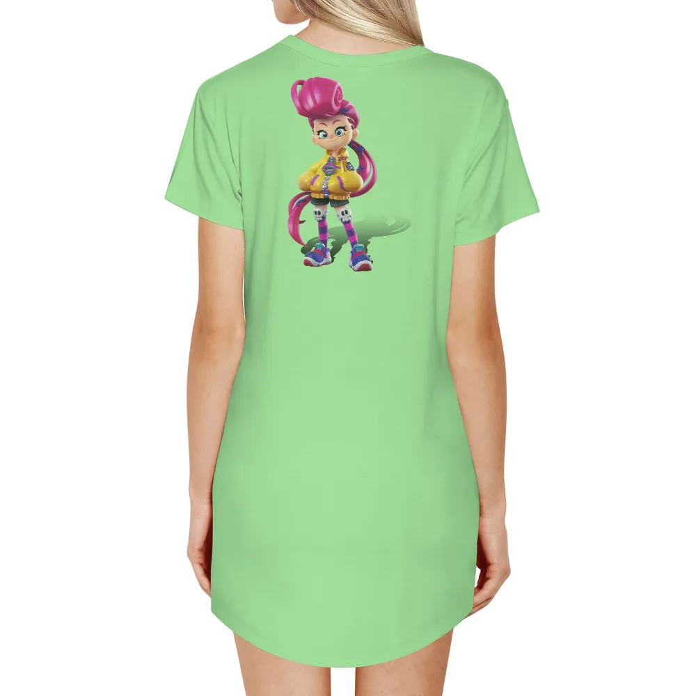 Tee Shirts Printed: Embrace Your Unique Style with Vanellope|colorful graffiti