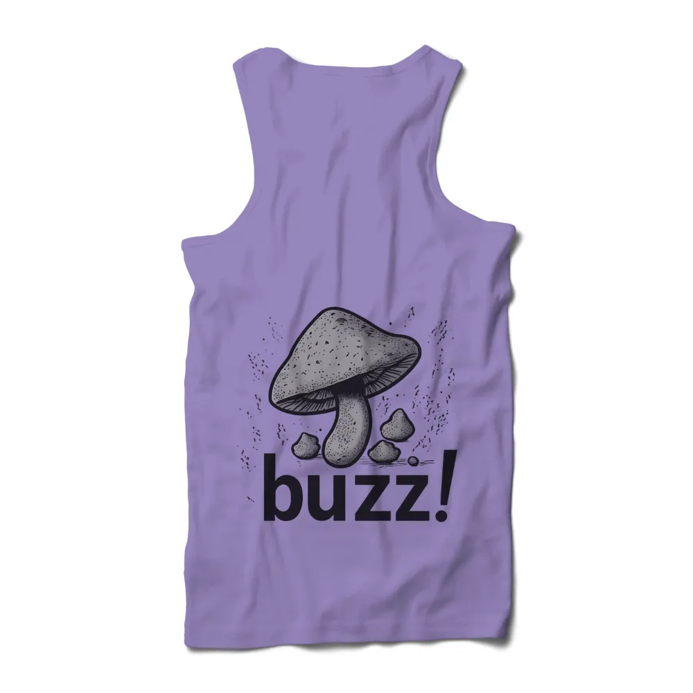 Unique Mushroom Buzz Clothing - Artistic Nature-Inspired Design|tshirt art store