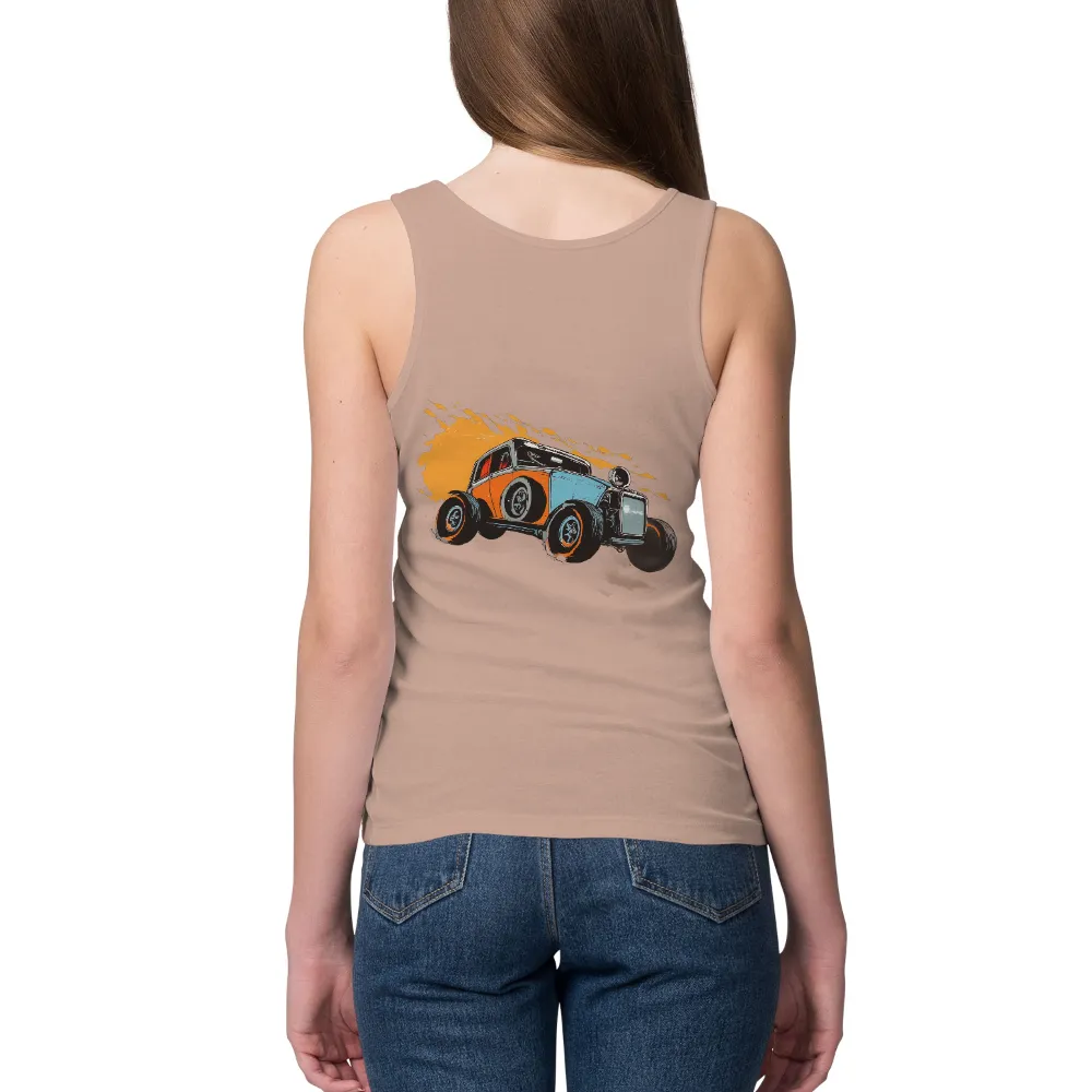 Custom T-Shirt Printing: Vintage Hot Rod Car Design|cool hot rod shirts