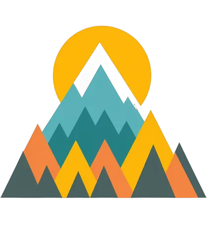 T-Shirts Pattern: Mountains and Sunset - A Symbol of Hope and Challenge