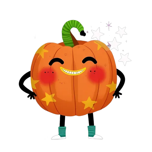 Tee Shirts Printed: Spread Joy with Luna's Magical Pumpkin Design