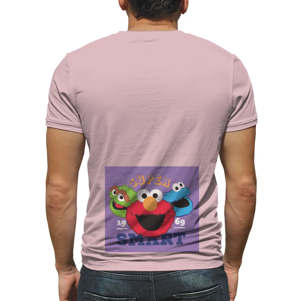 Custom T-Shirt Printing: Super Smart Sesame Street Characters|biggie smalls vintage