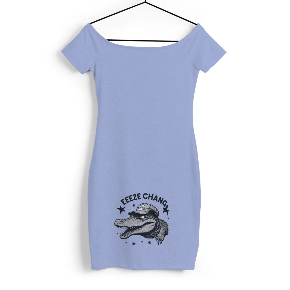 Alligator with Baseball Cap: A Pop Culture Masterpiece|alligator mardi gras shirt