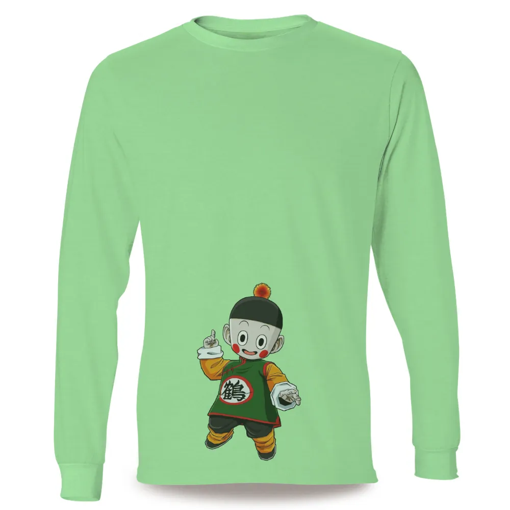 T-Shirts Design: Krillin's Martial Arts Spirit|adventure time dancing with monsters shirt