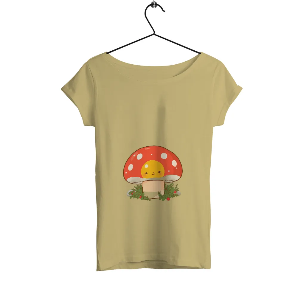 TShirt Design: Whimsical Mushroom Adventure| whimsical forest