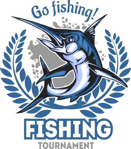 T-Shirts Design: Marlin Fishing Tournament - Bold and Victorious