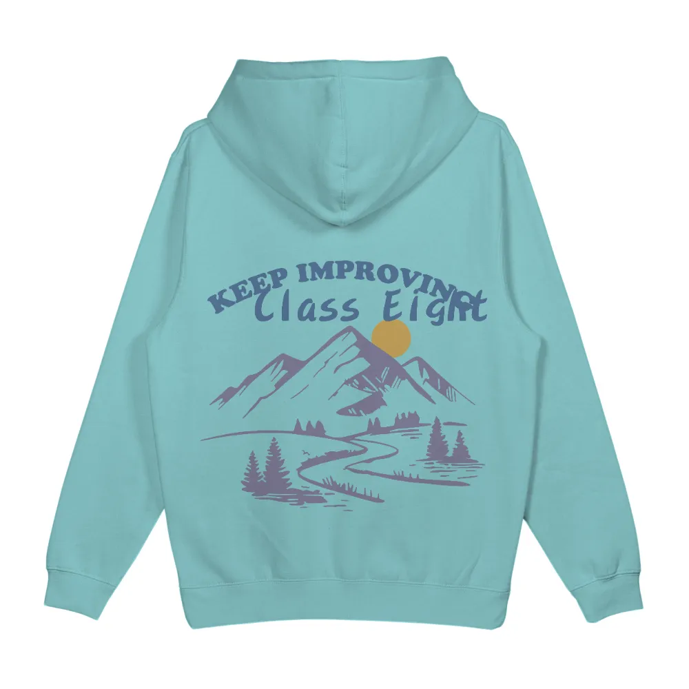 T-Shirts Custom: Keep Improving - Class Eight's Journey|valentine shirt teacher