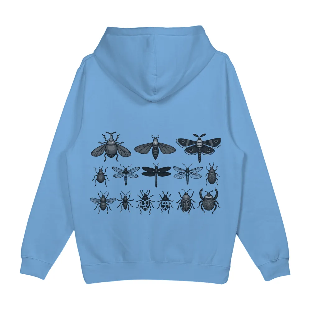 T-Shirts Design: Monochrome Insect Collection|t shirt painting on nature