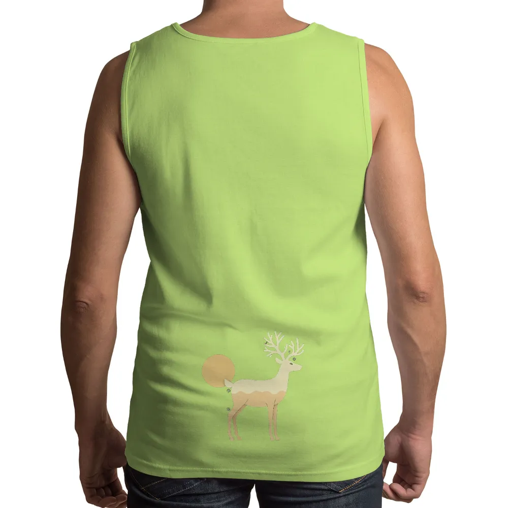 Customized Tee Shirts: Luna, the Deer of Harmony|minecraft sun and moon shirt