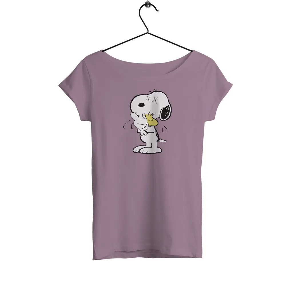 Tee Shirts Printed: Edgy Punk Rock Snoopy Design|snoopy valentine's day t shirt