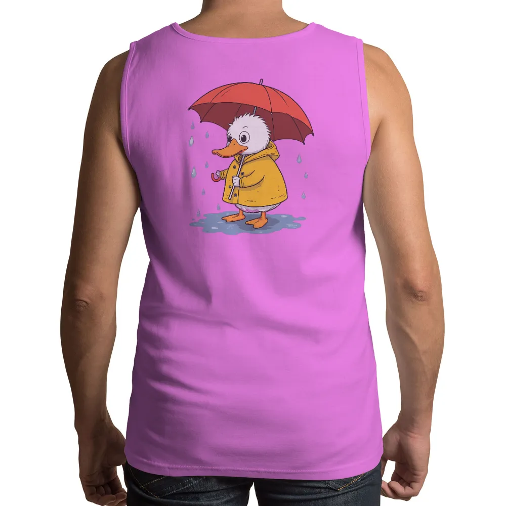 T-Shirts Design: Quack's Rainy Day Adventure|the original angry bird donald duck shirt