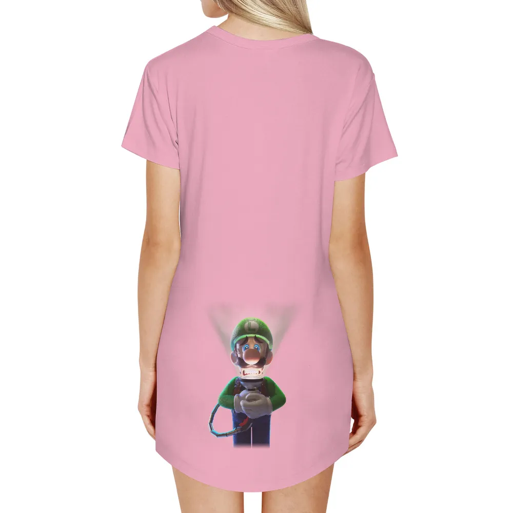 Tee Shirts Printed: Luigi's Haunted Adventure|nintendo switch t shirt botw