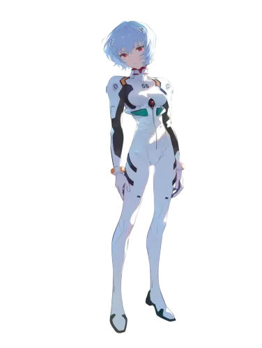 Rei Ayanami in her plugsuit - rei ayanami eva unit