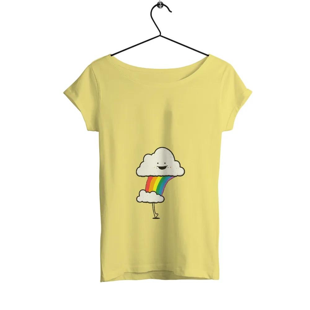 TShirt Printing: Spread Joy with Cheerful Rainbow|rainbow bacon shirt