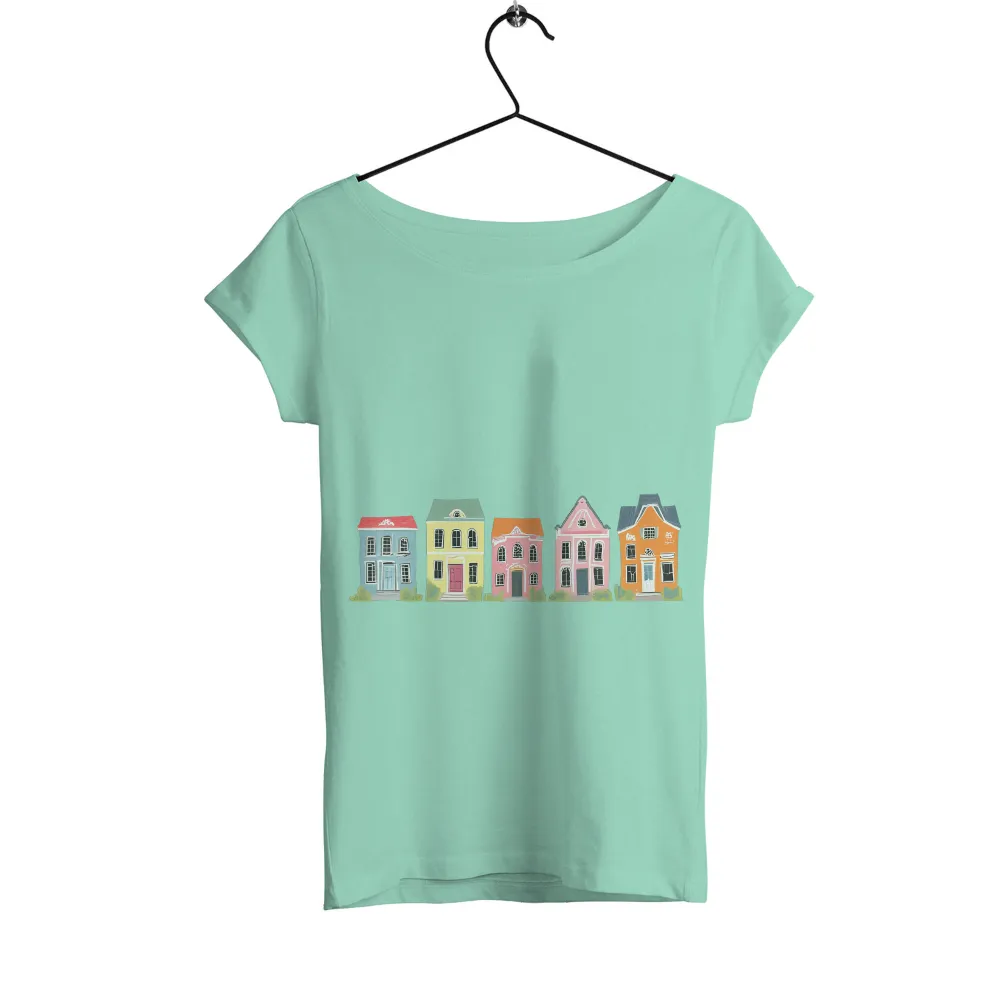 Customized Tee Shirts: Charming Houses of Quirky Town|the town golden state warriors t shirt