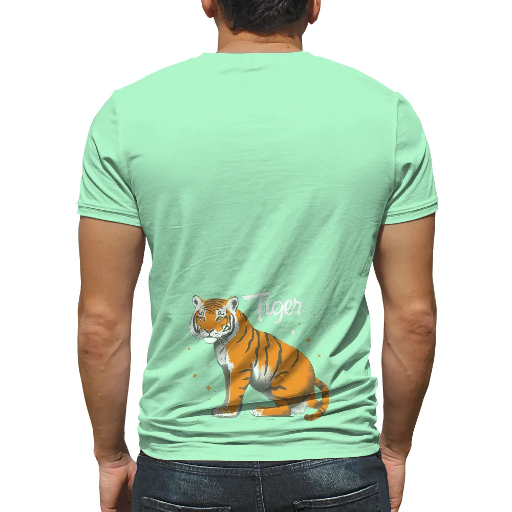 Custom Printing - Celebrate Tiger Strength, Courage, and Wildlife|animal crossing nirvana shirt