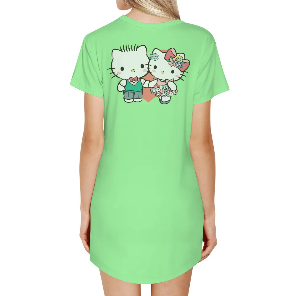 T-Shirts Custom: Daniel & Chococat - Whimsical Friendship and Love|thor love and thunder shirt hot topic