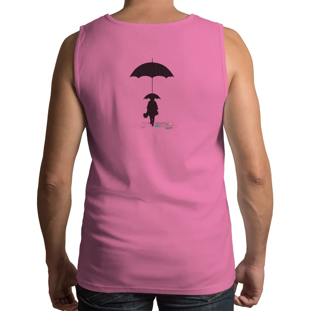 T-Shirt Printing: Step into a Whimsical Rainy Night| vibrant colors