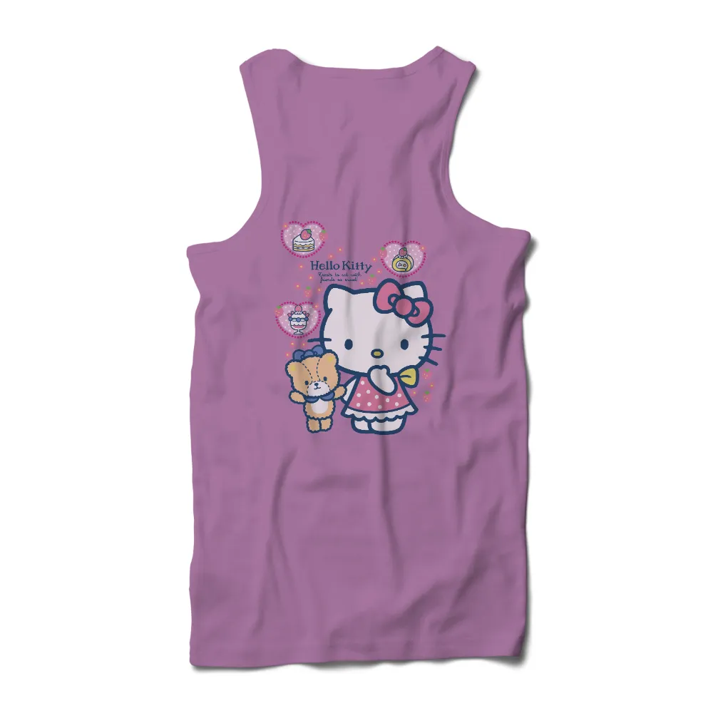 Graphic Tees: Hello Kitty Sweetness & Joy|valentines day cute shirts