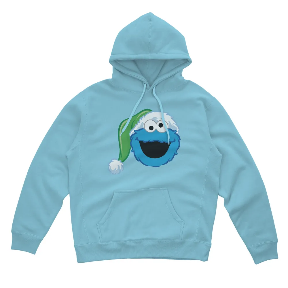 T-Shirts Design: Festive Cookie Monster - Pop Culture & Nostalgia|cyanide and happiness f bomb shirt