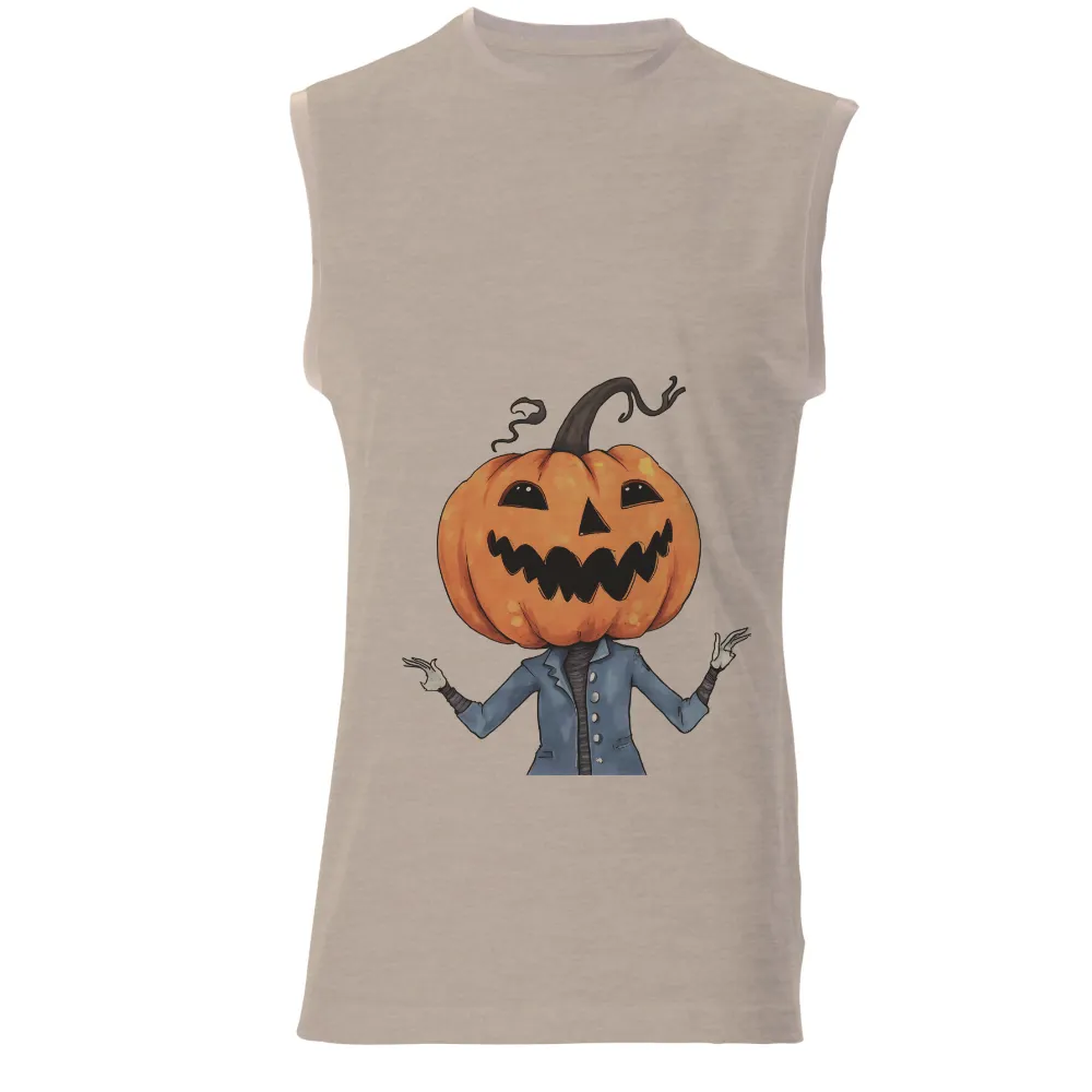 Halloween Pumpkin Vintage Costume Design|bleached fall tees