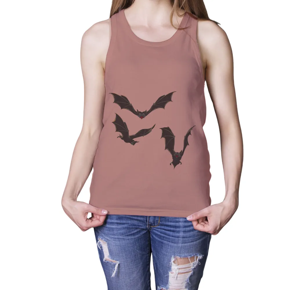 TShirt Design: Bats in Flight - Artistic Harmony and Balance|enes kanter freedom t shirt