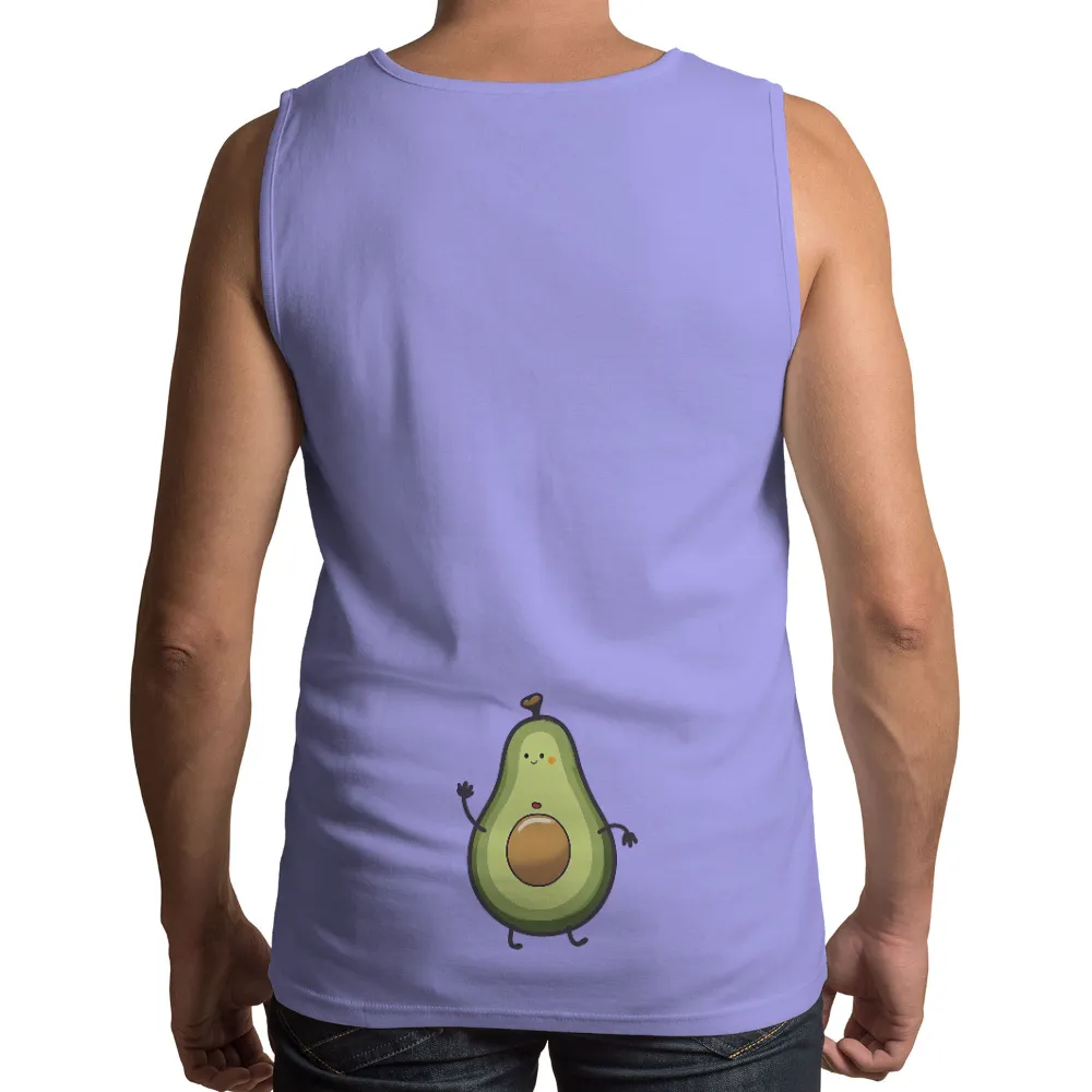 TShirt Printing: Avo - The Friendly Avocado|roblox t shirt cute black