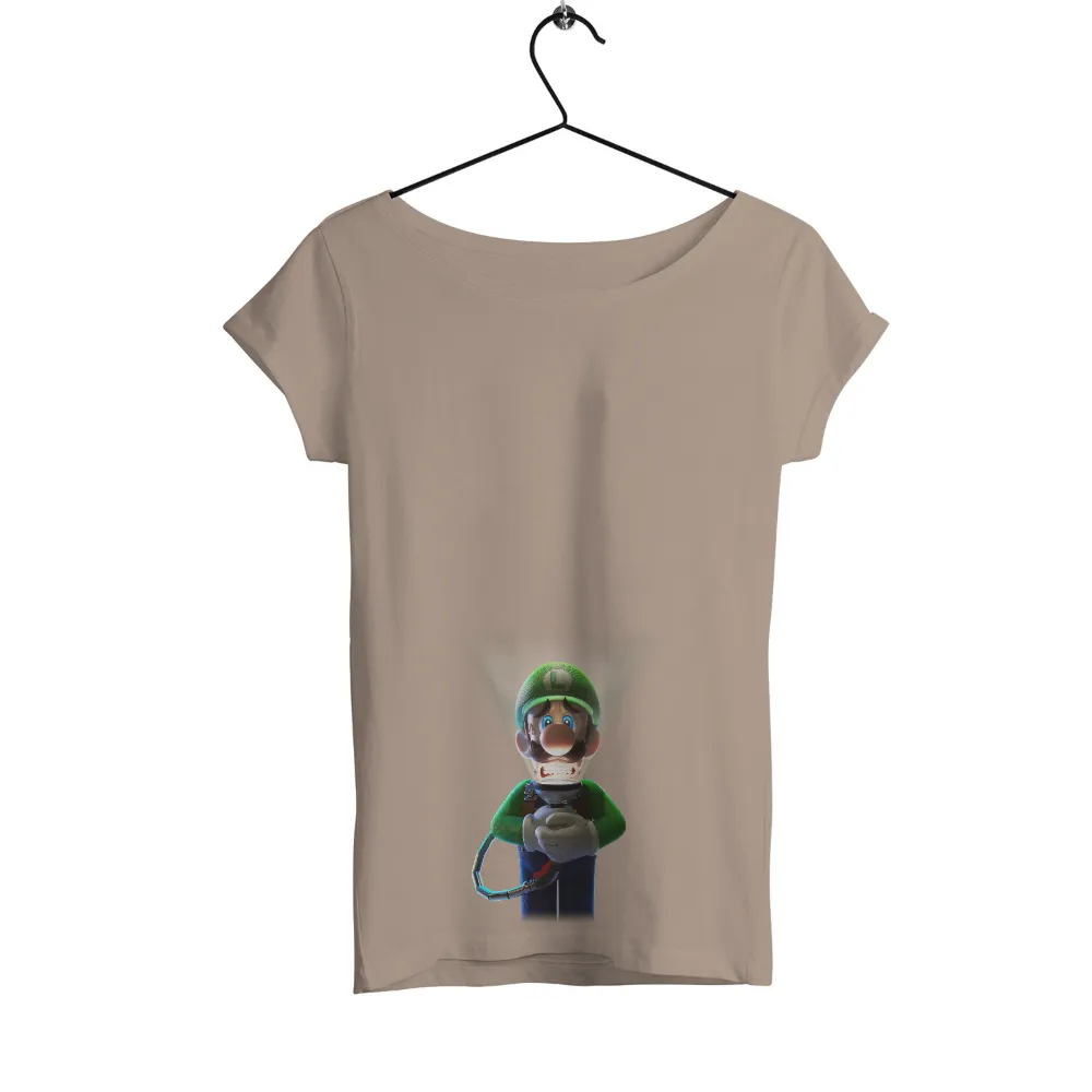 Tee Shirts Printed: Luigi's Haunted Adventure|animal crossing ghost shirt