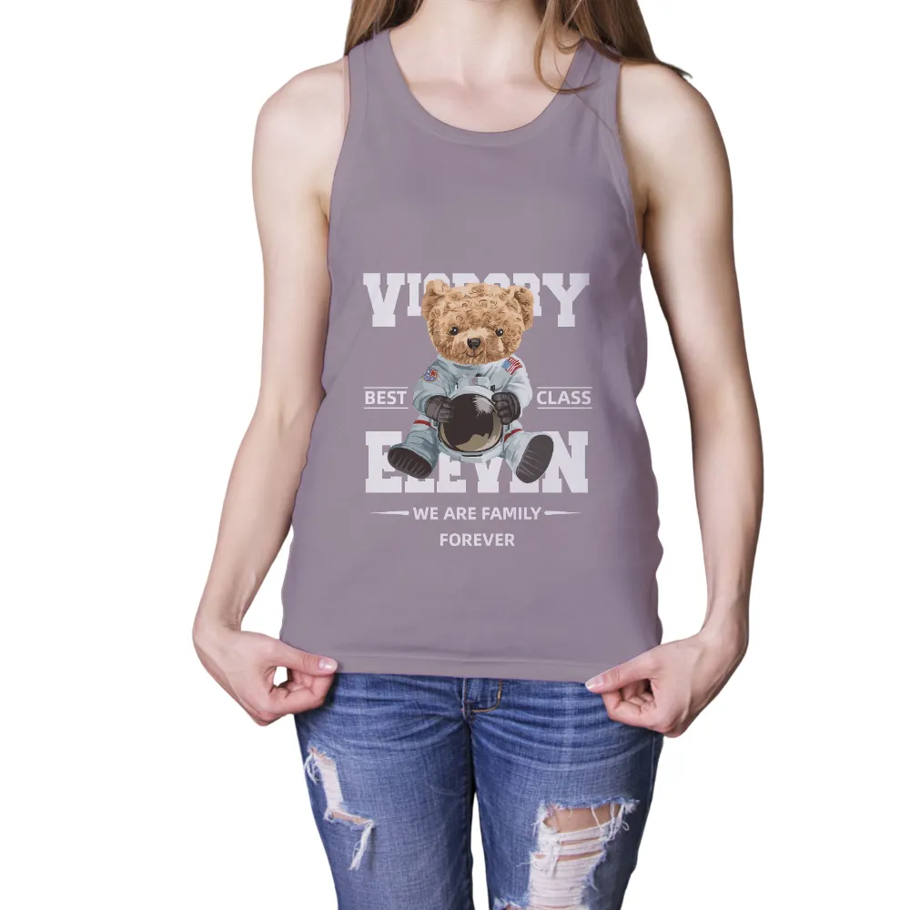 T-Shirts Pattern: Astro Bear - We Are Family Forever|smoky mountain family vacation shirts