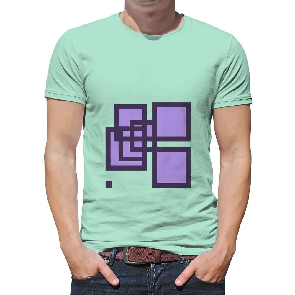 T-Shirts Design: Urban Rhythm - Geometric Abstract Art|suns city edition t shirt