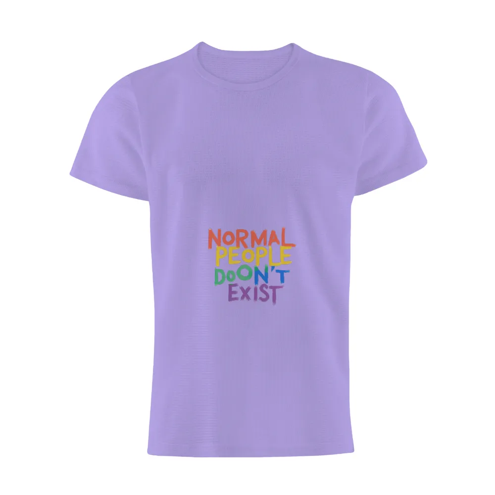 Custom Tee Shirts: Embrace Your Uniqueness with 'Normal People Don't Exist'|unique yankee shirts