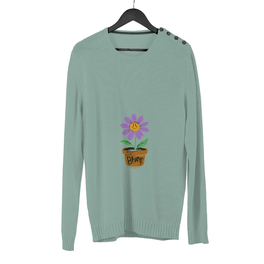 Custom T-Shirt Printing: Spread Happiness with Daisy's Smile|the garden vignette camp shirt