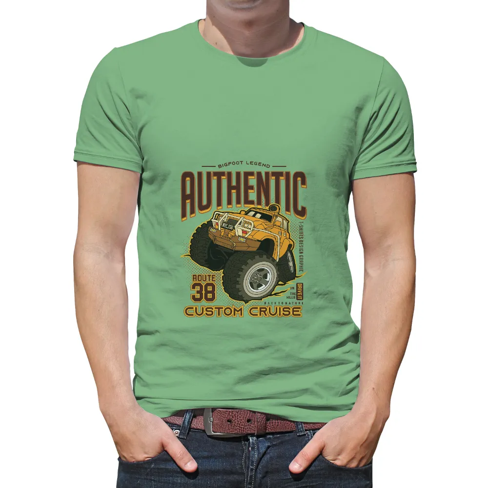 T-Shirts Design: Authentic Monster Truck Adventure|adventure time star wars shirt