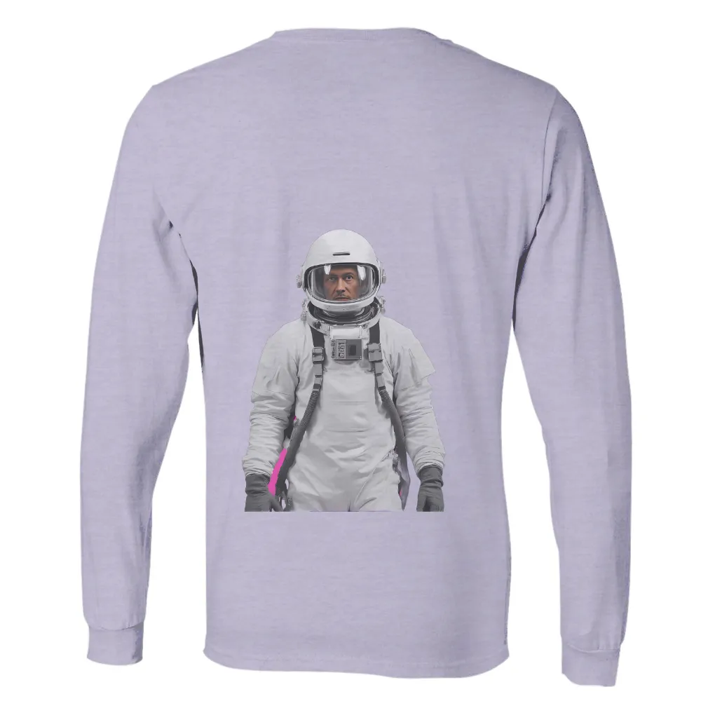 Futuristic Astronaut Cyberpunk Design: A Vision of Exploration|white shirt valentines day