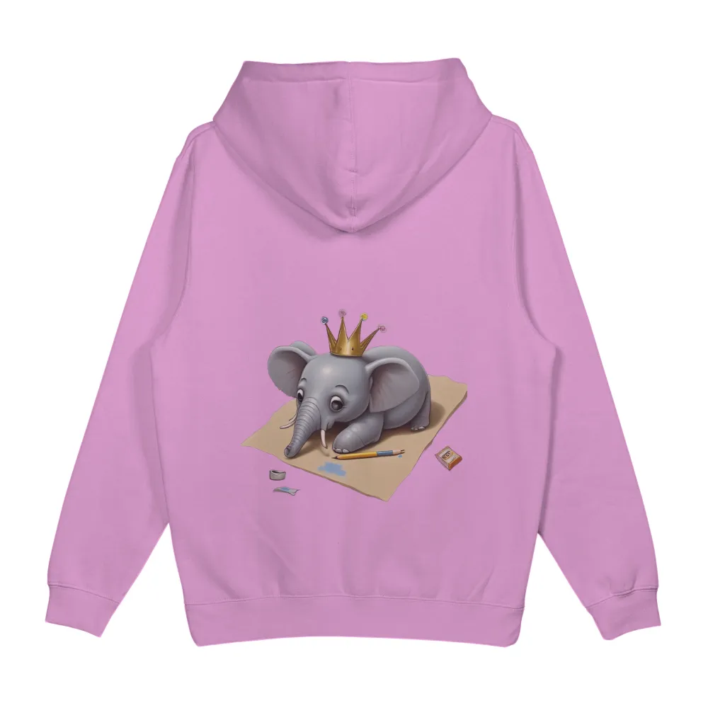 Graphic Tees: Ellie the Elephant - A Royal Artistic Design|kingdom hearts funko pop shirt