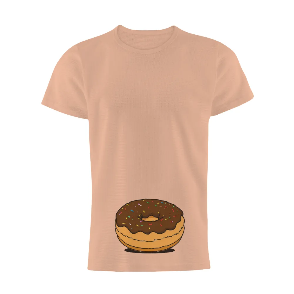 Shirts Graphic Tees: Whimsical Donut Design Brings Joy|chocolate bunny my butt hurts