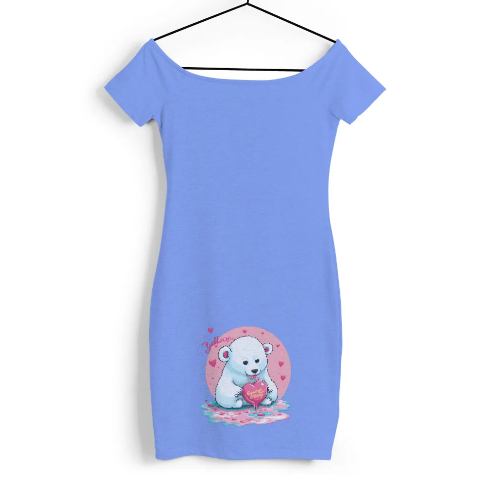 T-Shirts Custom: Love Bear with Melting Heart - Artistic Designs|savannah guthrie love t shirt