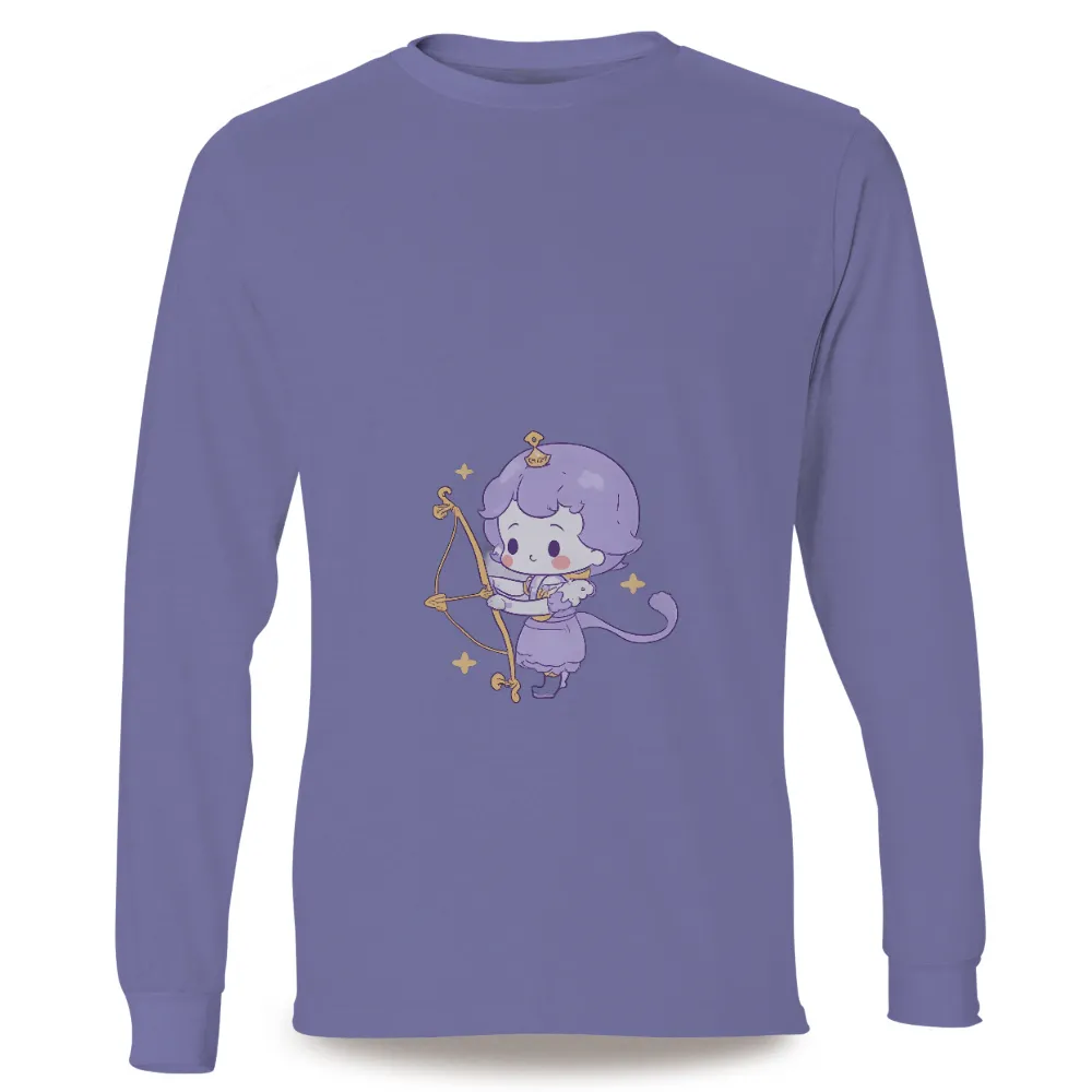 TShirt Printing: Fantasy Adventure with Magical Girl Luna|Luna with bow and arrow