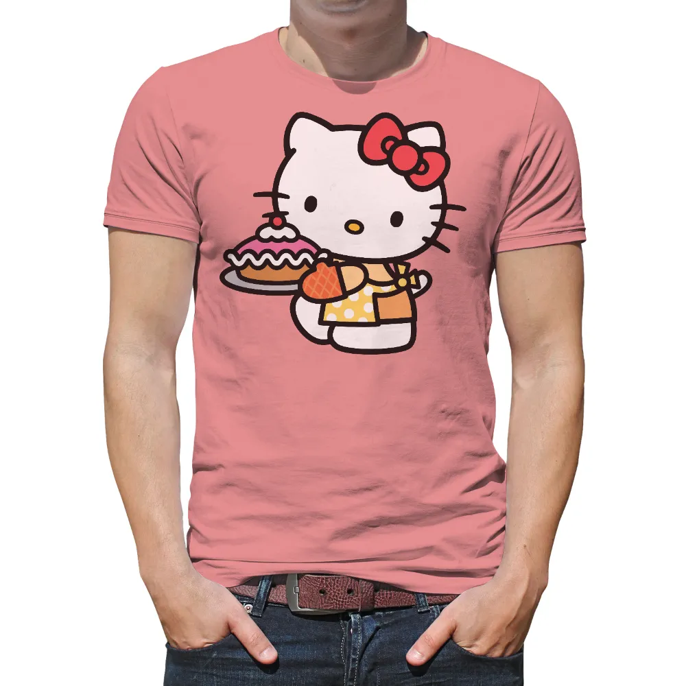 Shirts Graphic Tees: Kitty's Sweet Baking Adventure|t shirts cute roblox