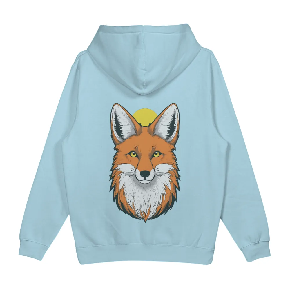 Customized Tee Shirts: Fox Spirit - Nature's Wisdom| Forest-themed t-shirt