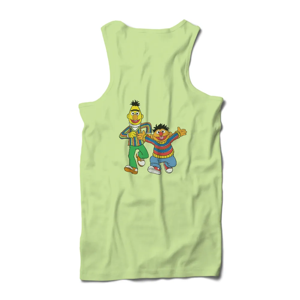 Bert and Ernie: Vintage Friendship Graphic Tees|nirvana 90's vintage tee