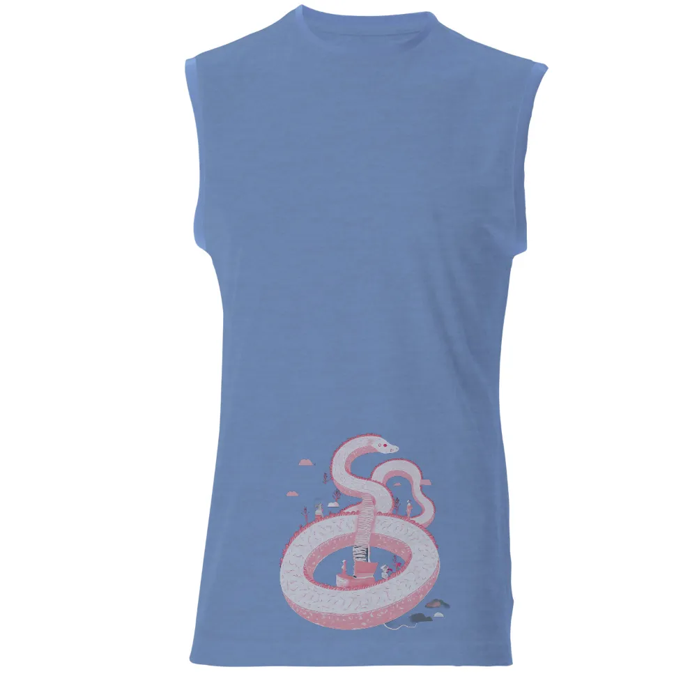 T-Shirts Design: Surreal Snake City - Imagination and Transformation|embiid city edition t shirt