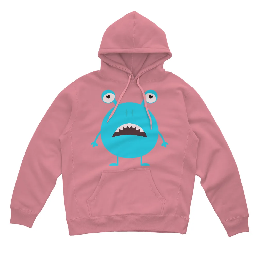 Customized Tee Shirts: Adorable Blue Monster - Quirky and Fun|cute clothes for roblox