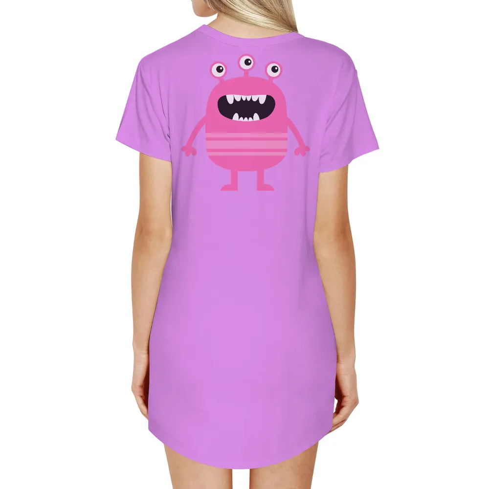 Customized Tee Shirts: Spread Joy with Zappy the Pink Monster|cyanide and happiness shirt