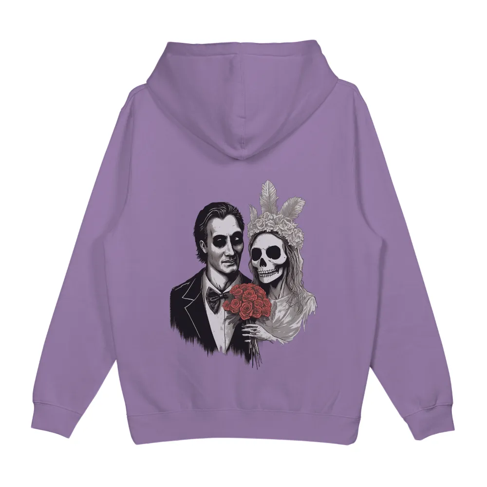 Eternal Romance: Skeleton Couple T-Shirt Printing|tuxedo shirt roblox