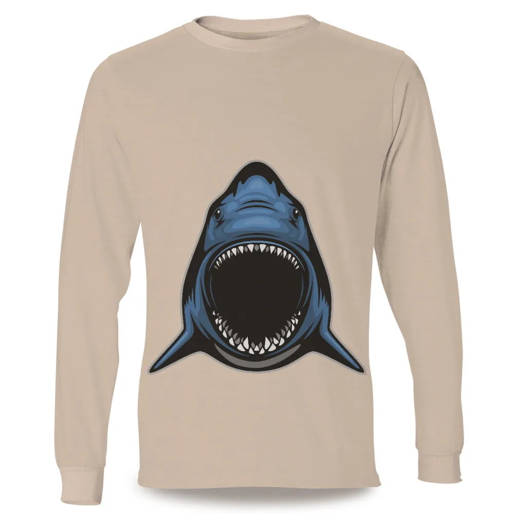 Shirts Graphic Tees: Embrace the Wild Spirit with Leviathan Shark|blue jays friends tshirt