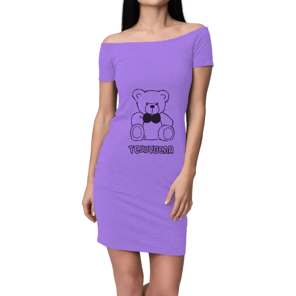 Custom T-Shirt Printing: Pixel Art Teddy Bear - Nostalgia and Comfort|bleach dye comfort colors