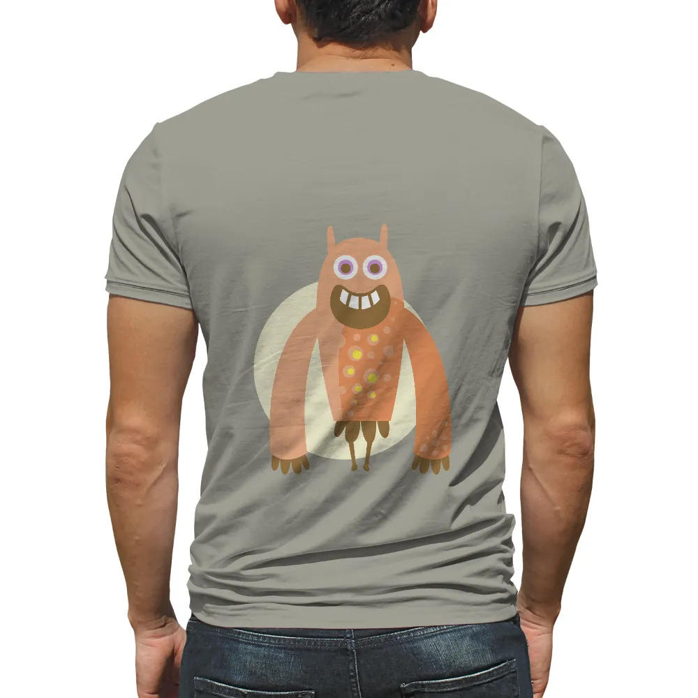 Custom T-Shirt Printing: Spread Joy with Zorblatt - Friendly Monster Design